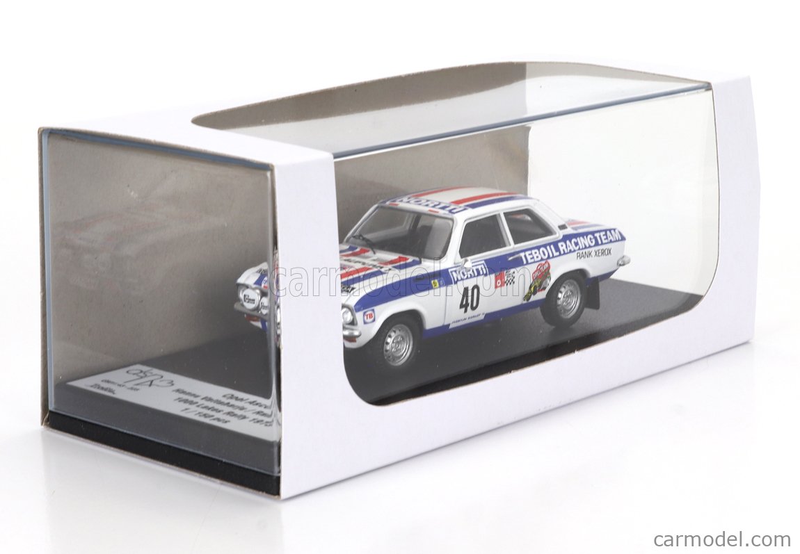 Miniature Trofeu 1/43 Opel Ascona #8 Rallye 1000 Lacs 1975 - Kullang/Andersson