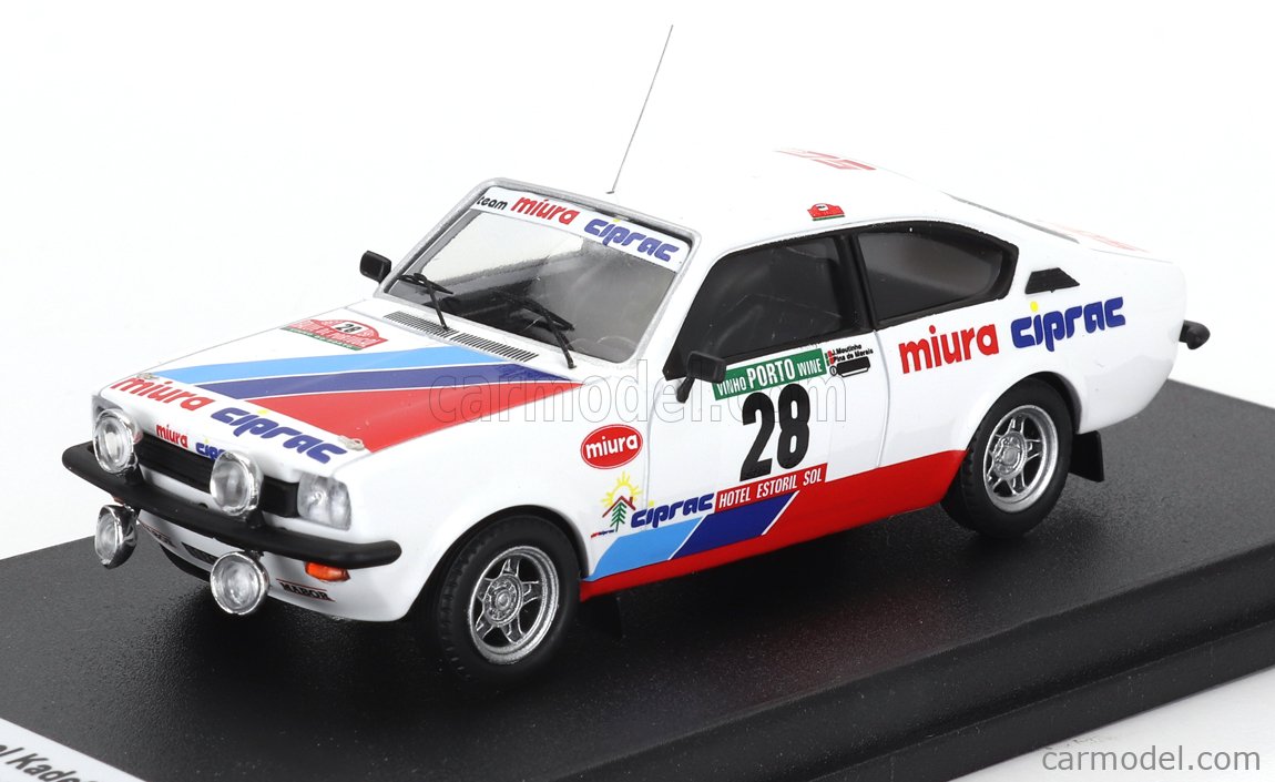 Trofeu Opel Kadett Gt/e Coupe  Nočná Verzia  N 3 Rally Sanremo 1976 A Ballestrieri S Maiga 1 43 Zlta Cierna