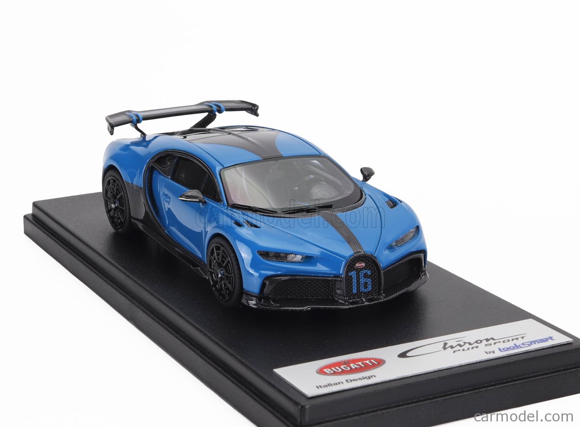 TSM MODEL TOPSPEED 1/18 Bugatti Chiron Pur Sport 2020 blue