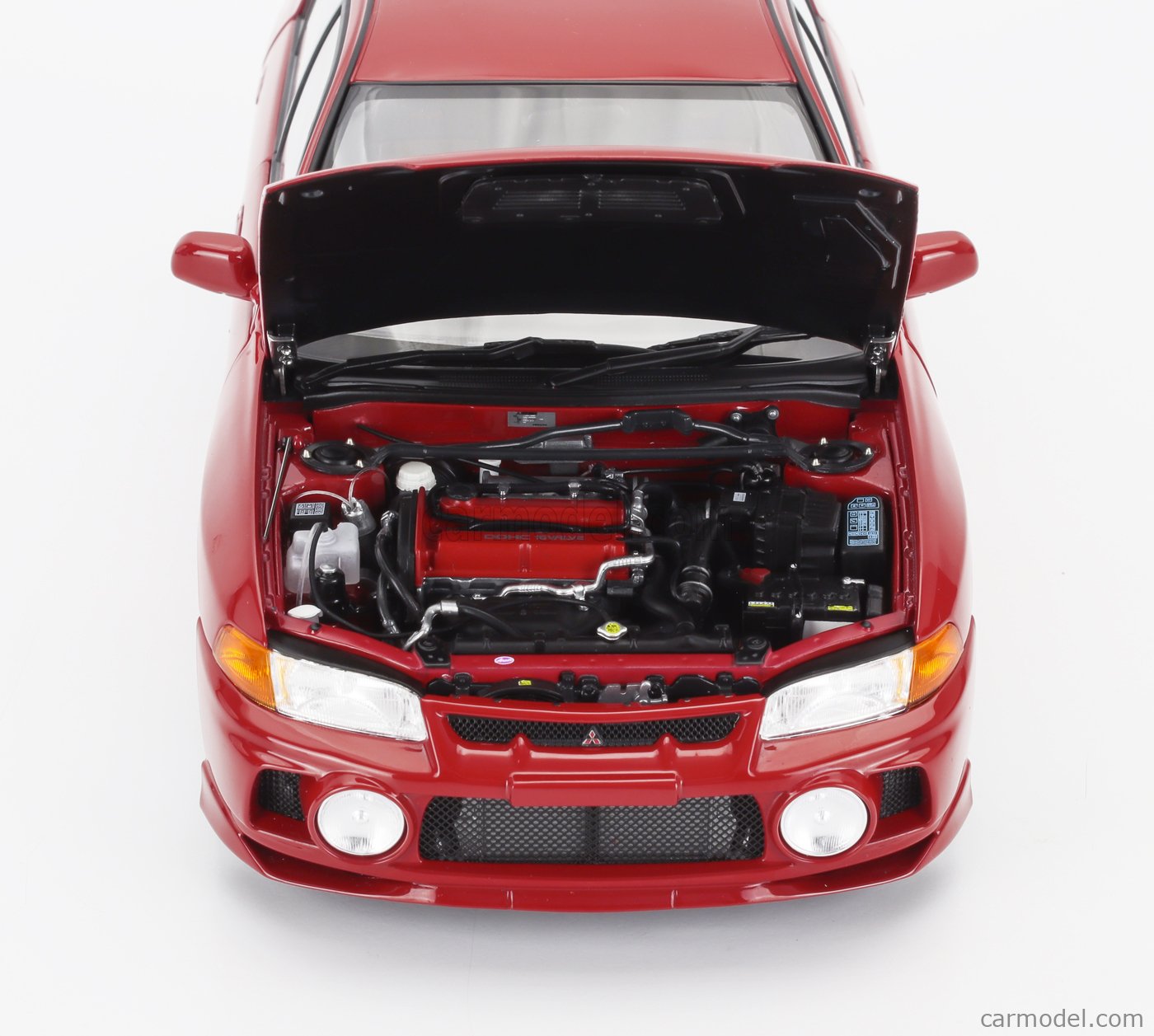 Modèle Réduit 1:18 Mitsubishi Lancer Evo IV Bleu Icelle - Motorhelix M84005 - Neuf En Boîte