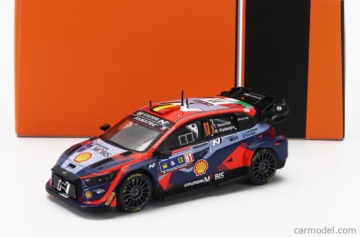 Hyundai i20 Coupe WRC 11 Winner Rallye d'Ypres 2021 Neuville - Wydaeghe