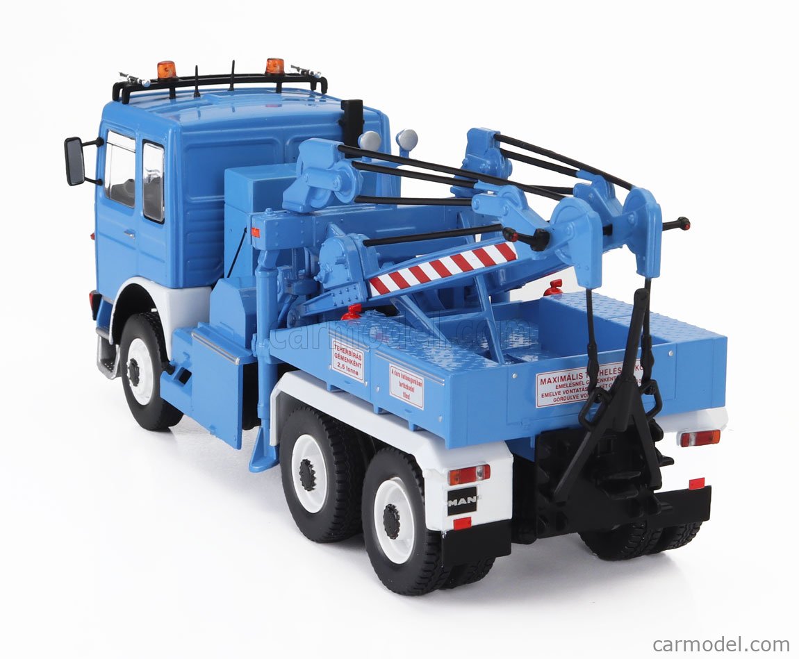 IXOMODELS, MAN F8 26.281 6x4 dépanneuse Jaune, échelle 1/43, IXOTRU043A.22