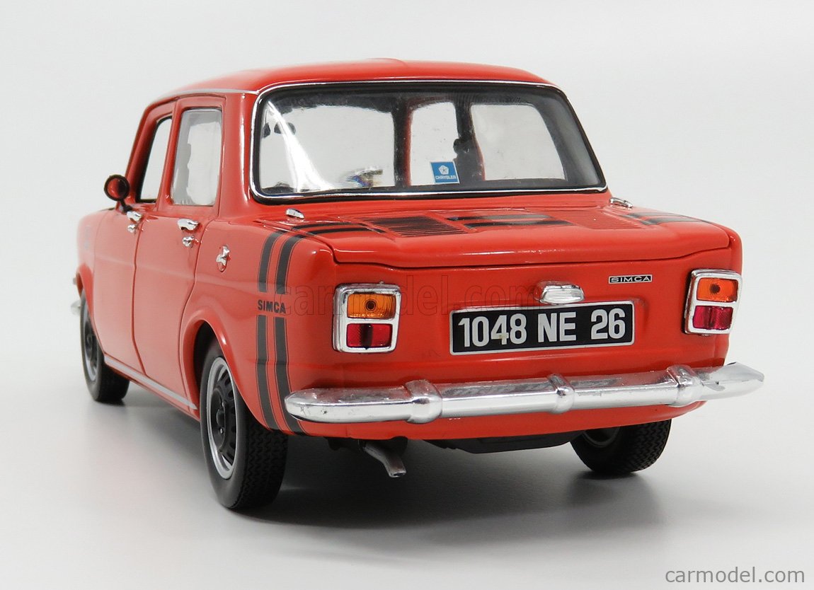 Details about   Simca 1000 Rally 2 1971 Orange 1/18 NOREV 185700 New 