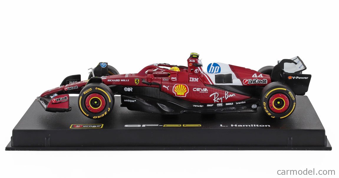 BURAGO 18-36852-H Scale 1/43 | FERRARI F1 SF-25 TEAM SCUDERIA