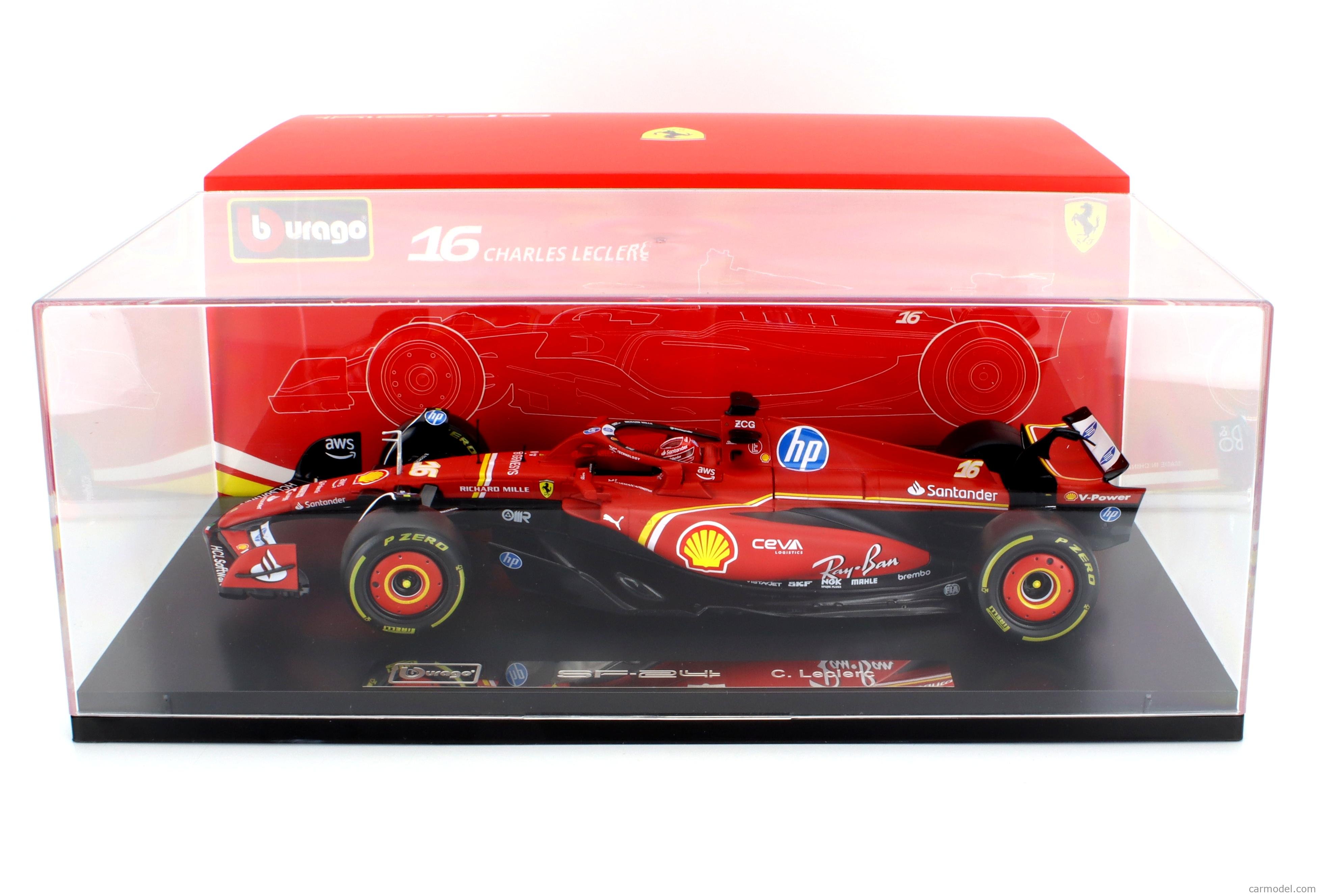 ブラーゴ1/18 Ferrari F1 SF 1000～SF24セット Bburago 1:18 2024 F1 Ferrari SF24 Model Car Review: A Collector's