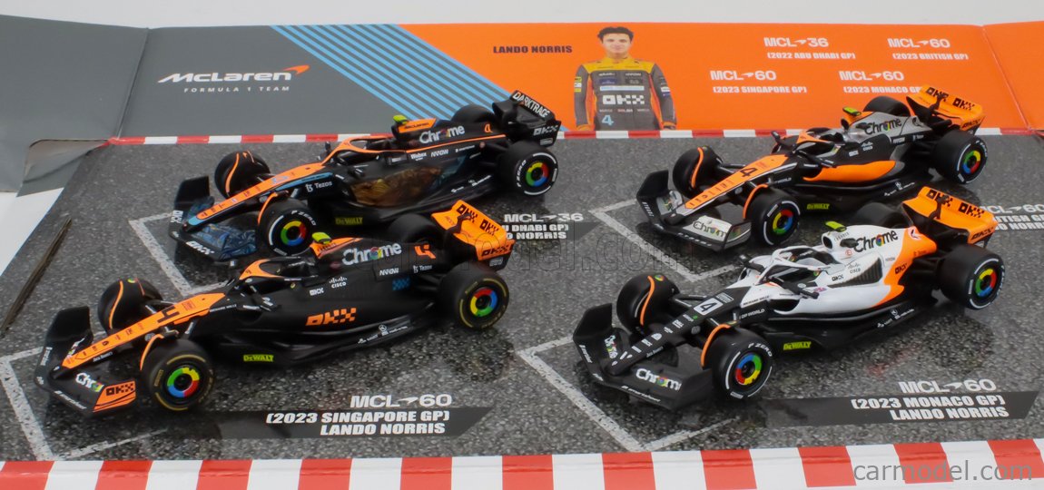 Bburago F1　4台セット1台おまけ 1/43 Bburago F1 4台セット1台おまけ 1/43 Bburago F1 4台セット1