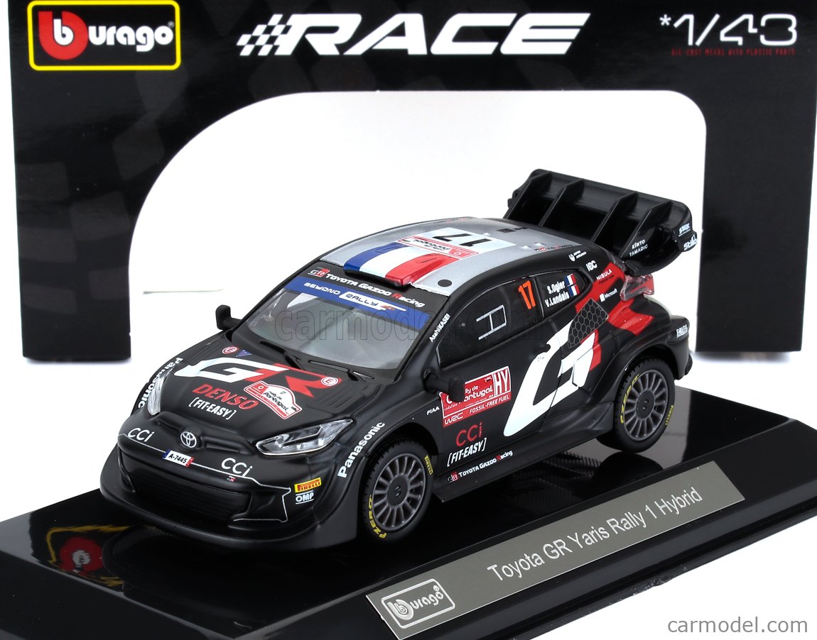 BURAGO 18-38323 Escala 1/43 | TOYOTA YARIS GR RALLY1 HYBRID TEAM