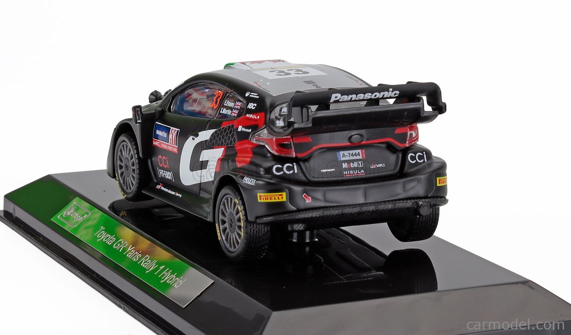 BURAGO 18-38316 Масштаб 1/43 | TOYOTA YARIS GR RALLY1 TEAM GAZOO