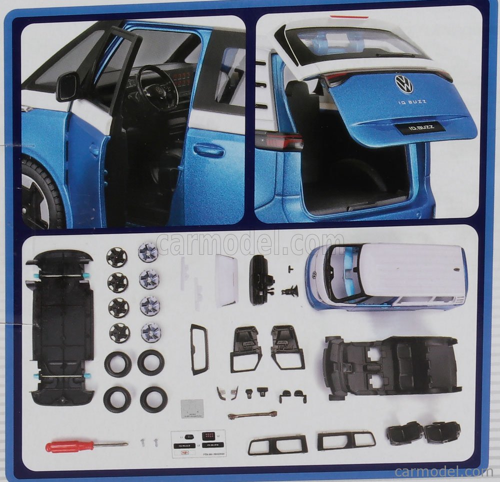 VOLKSWAGEN VW ID.BUZZ Modèle Réduit Iscale 1:43 Blanc/Jaune 1T3099300D1B EUR 38,74 - FR