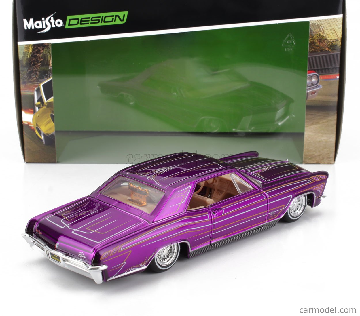 ミニカー Buick Riviera 3RD GEN 1971-1973 BUICK RIVIERA V-8 BOAT TAIL 1/64 DIECAST