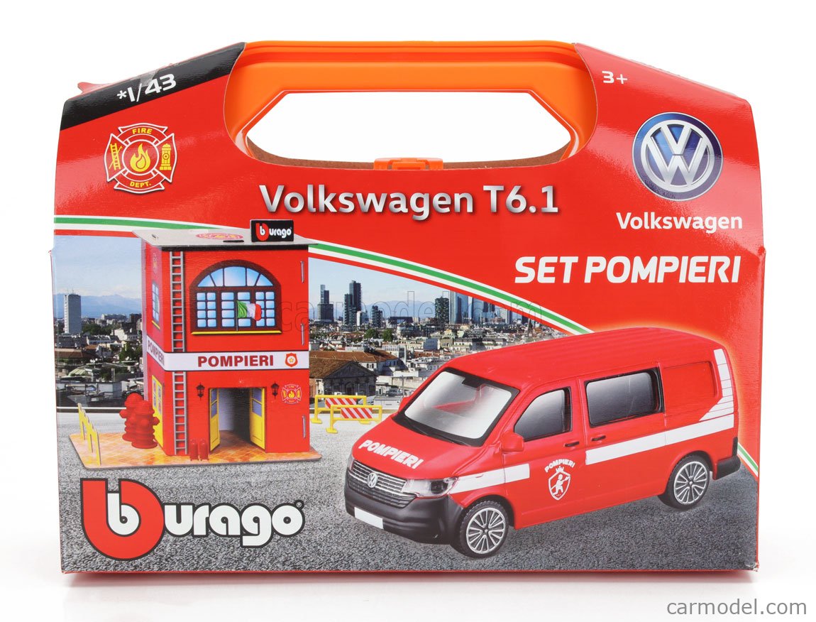 Volkswagen Bulli \"Poste Suber\" 1/43スケール Volkswagen Bulli 