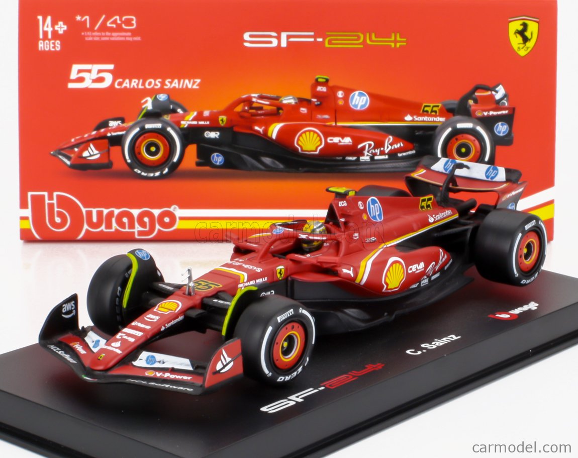 BURAGO 18-36843-01929-SAI-MONZA Masstab: 1/43 | FERRARI F1 SF-24