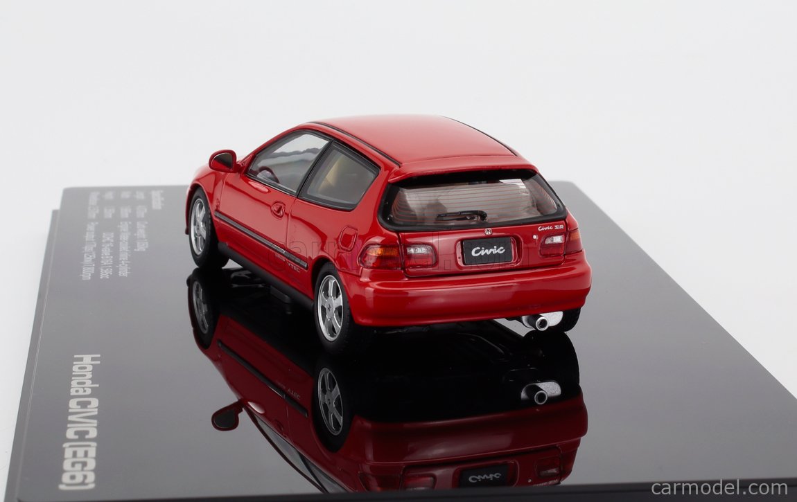 LCD-MODEL LCD43010-RE Scala 1/43 | HONDA CIVIC SIR II EG6 VTEC