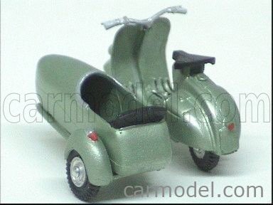 1960s GREEN VESPA & SIDECAR METAL MODEL MADE IN ENGLAND Details about   OO 1/76 4mm 1950s 