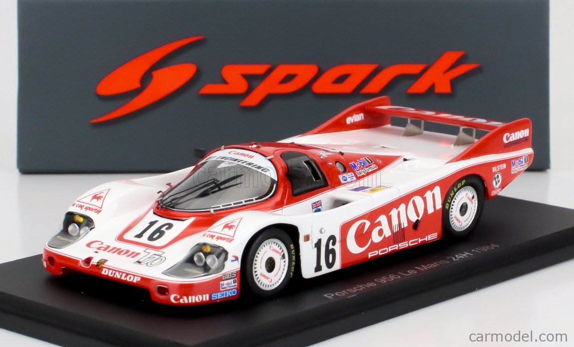 SPARK-MODEL S9860 Scale 1/43 | PORSCHE 956 N 16 24h LE MANS