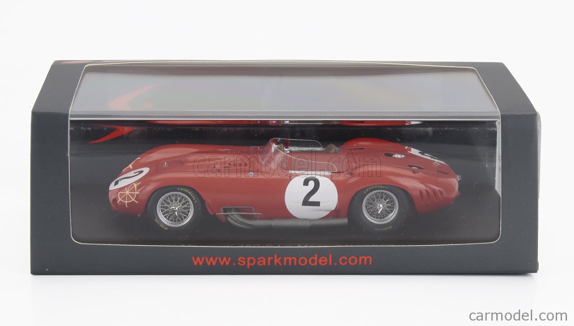 Maserati 450 S No.2 Le Mans 24H 1957 J.Behra - A.Simon (Diecast Car