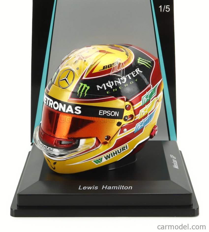 SPARK-MODEL 5HF170 CASQUE Bell - Casque F1 Lewis Hamilton Champion Du
