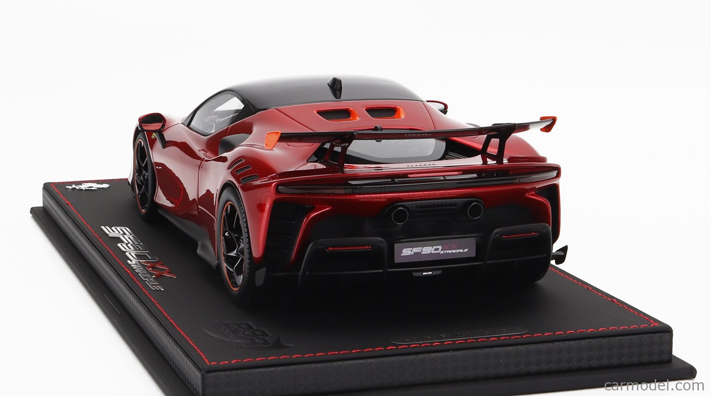 Bbr 1/18 Ferrari Sf90 Xx Stradale Rosso Portofino P18237D