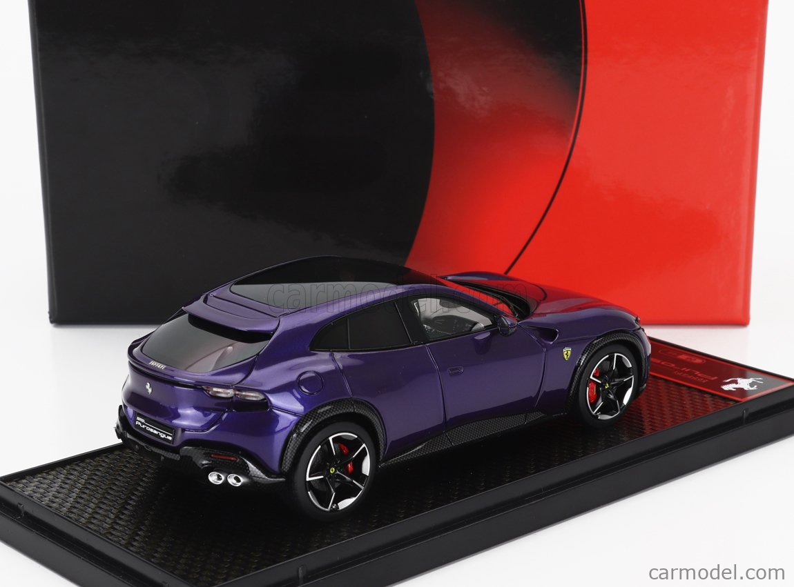 1:43 BBR Ferrari Purosangue Avec Panorama Roof Viola Al Humaid