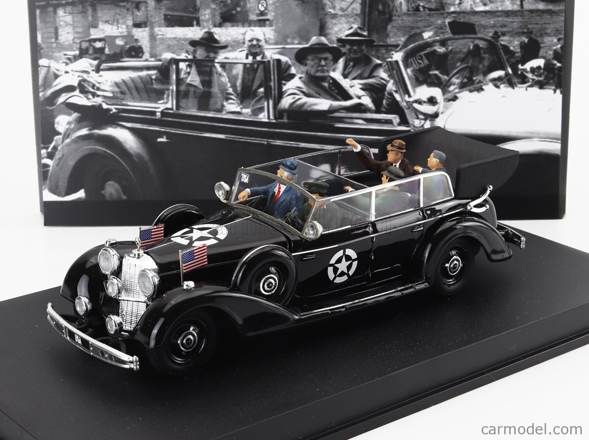 RIO-MODELS CAR018/3 Scale 1/43 | MERCEDES BENZ NOW WITH 5 FIGURES