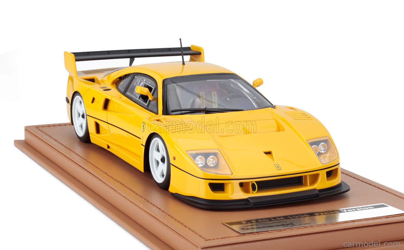 TECNOMODEL TM18-410E Scale 1/18 | FERRARI F40 LM PRESS VERSION 1996 ...