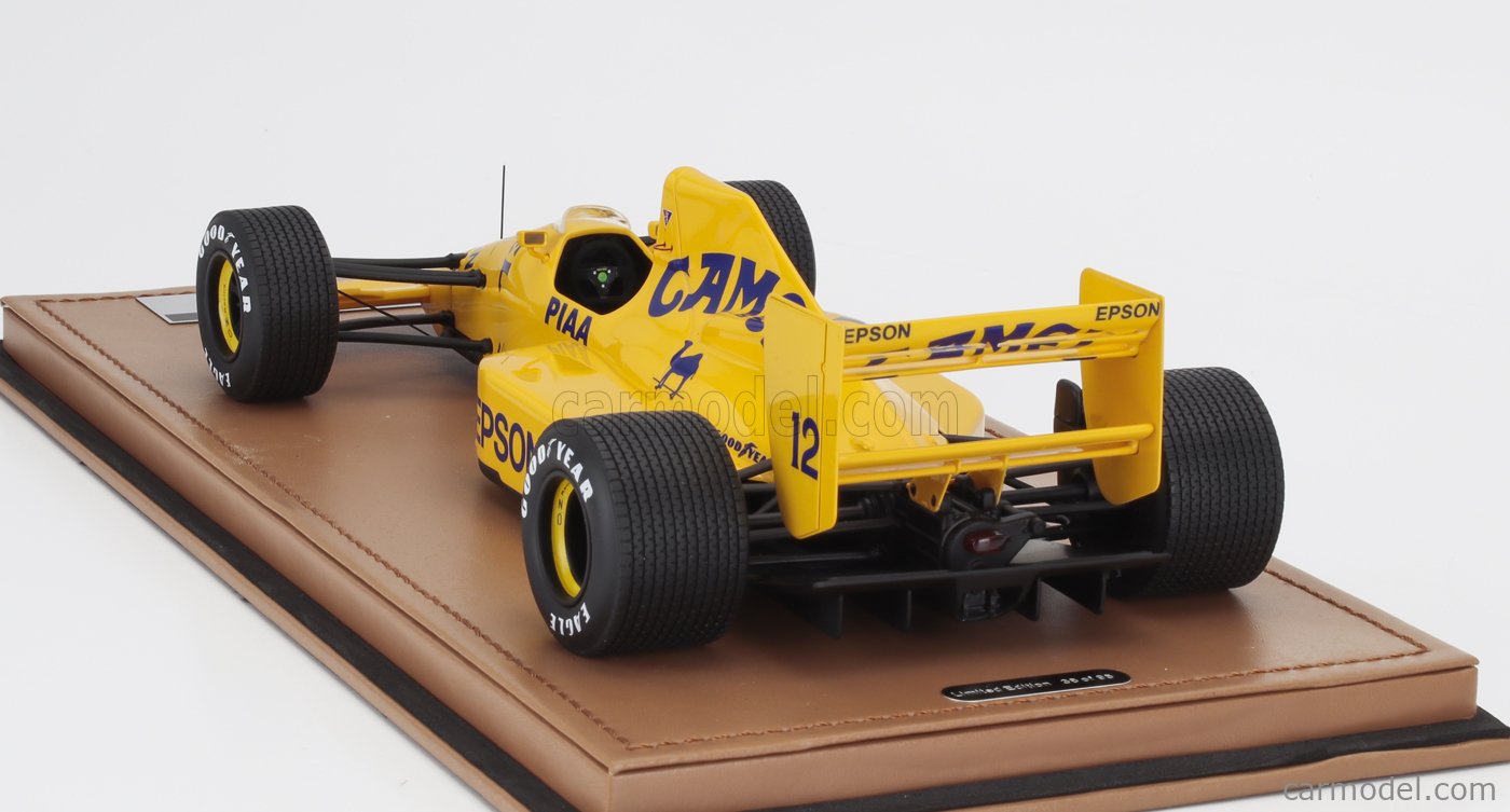 【中古】Spark 1/43 LOTUS JUDD 101 Australian GP 1989 CAMEL ＃12(イエロー) RG Racing Gear別注 RG003 ミニカー【外箱なし】[10][240010472767] Amazon | ロム特注スパーク 1/43 ロータス 101 ジャッド 日本 GP
