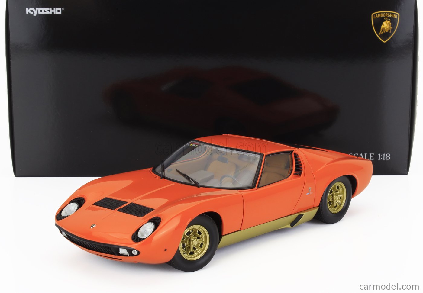 KYOSHO 08314PB Scale 1/18 | LAMBORGHINI MIURA P400 1968