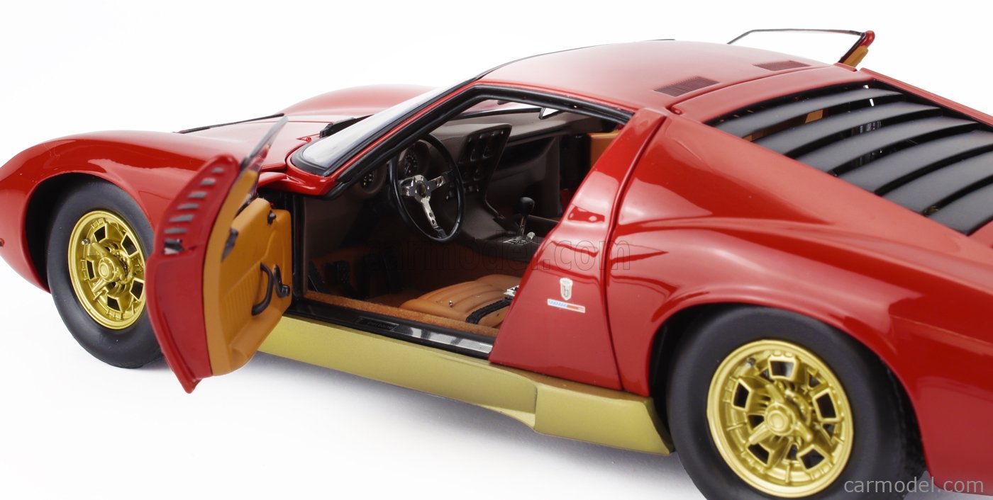 Lamborghini Miura 1/18ゴールド Kyosho Lamborghini Miura SV Yellow Kyosho 1/18