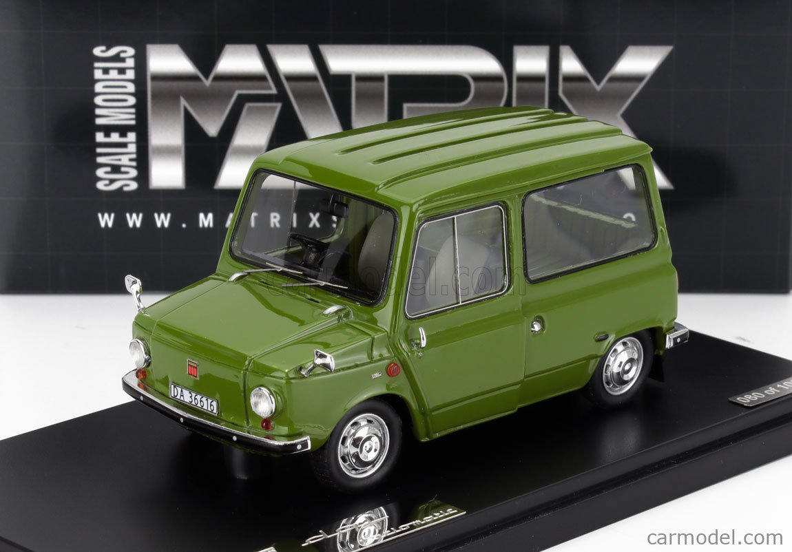 Matrix MX30401-074 Daf Kalmar ( Tjörven ) green 1971 1/43