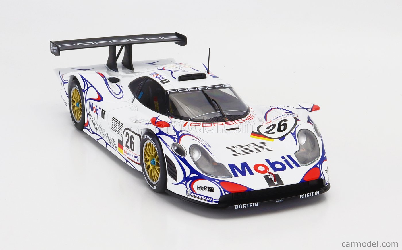 Modèle Réduit 1:18 Porsche 911 GT1-98 Vainqueur Des 24H Du Mans 1998 – Édition Werk83, Collectionneur