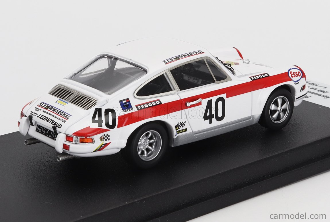 TROFEU TRFDSN236 Scale 1/43 | PORSCHE 911S COUPE (night version) TEAM DECHAUMEL N 65 24h LE MANS