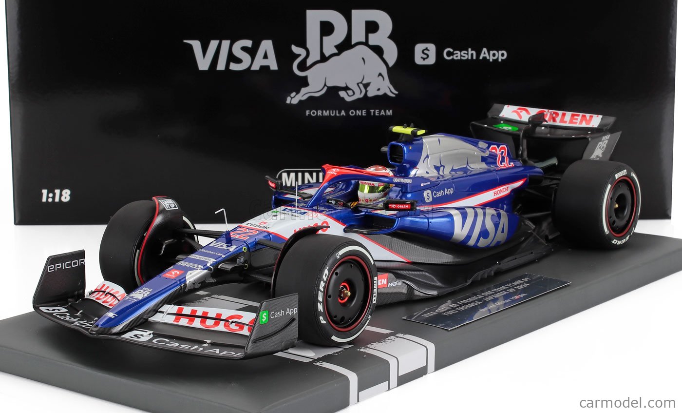 MINICHAMPS 117240422 Scale 1/18 RACING BULLS F1 VCARB-01 TEAM