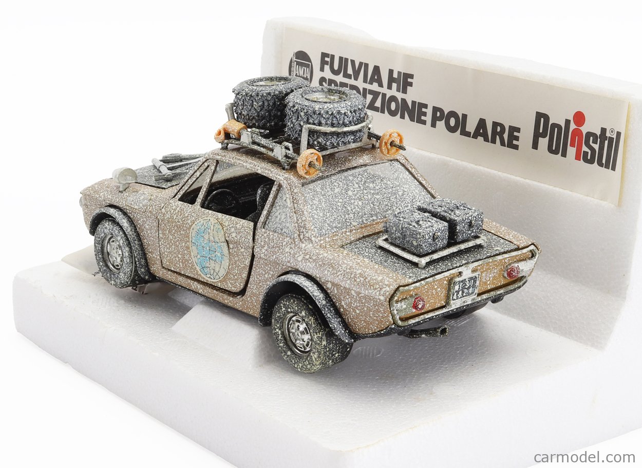Politoys Lancia Fulvia 1600 HF Rallye Monte Carlo 1/25 - Munari Mannucci