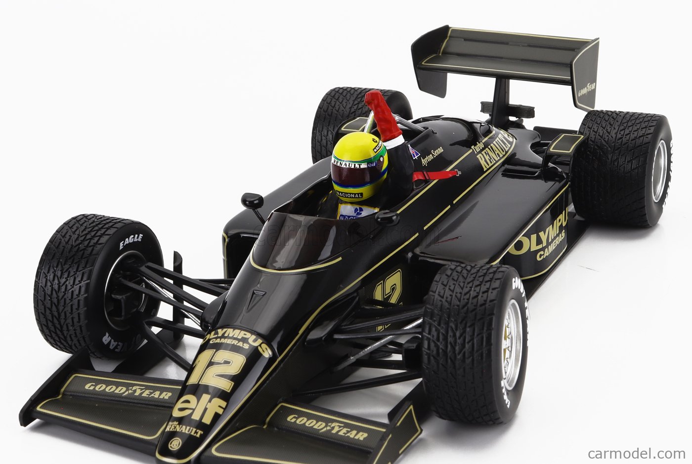 Miniature Lotus 97T - Ayrton Senna - Portugal GP 1985 - Minichamps 1/18