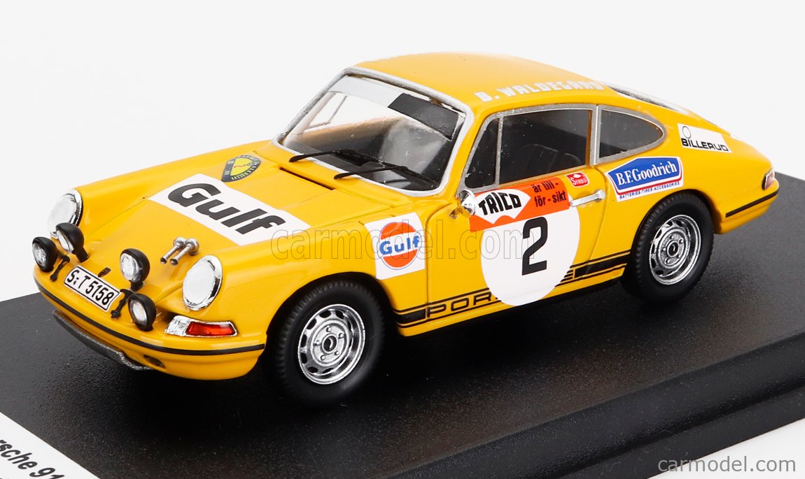 TROFEU TRFDSN237 Scale 1 43 PORSCHE 911S COUPE Night Version N 2 WINNER RALLY SWEDISH 1970