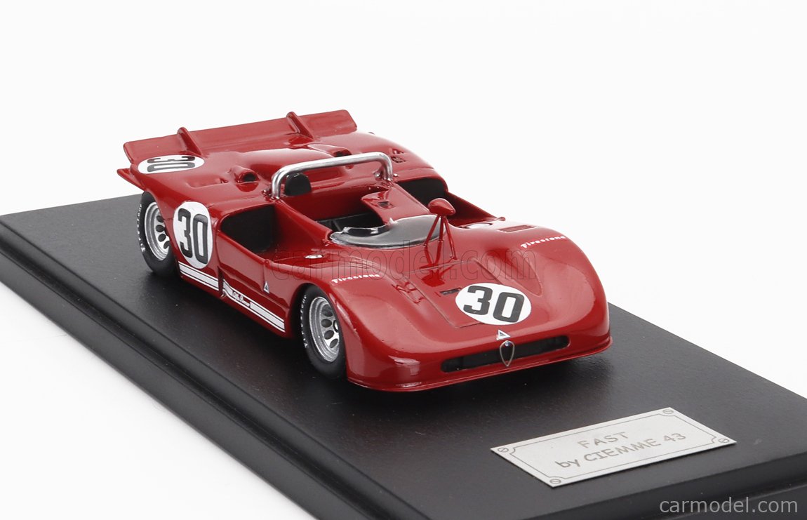 Alfa Romeo 1/43 Tipo 33/3 n° 30 Winner 6H Watkins Glen 1971 de Adamich/ Peterson