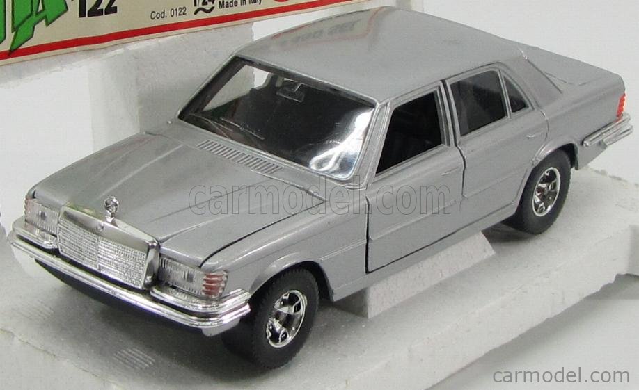 BURAGO 0122 Scale 1/24 | MERCEDES BENZ S-CLASS 450 SEL SILVER