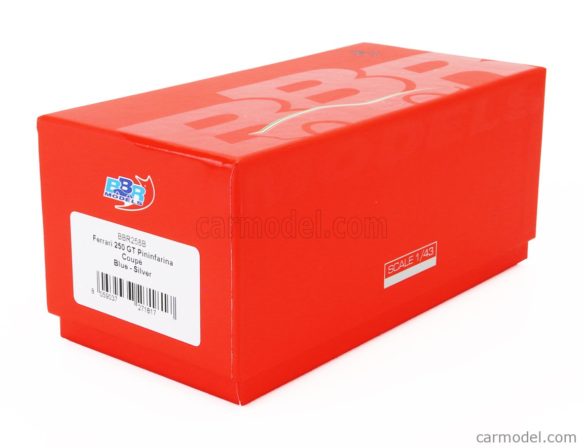 BBR BBRC258D Ferrari 250 GT Pininfarina Coupe 1960 red 1/43