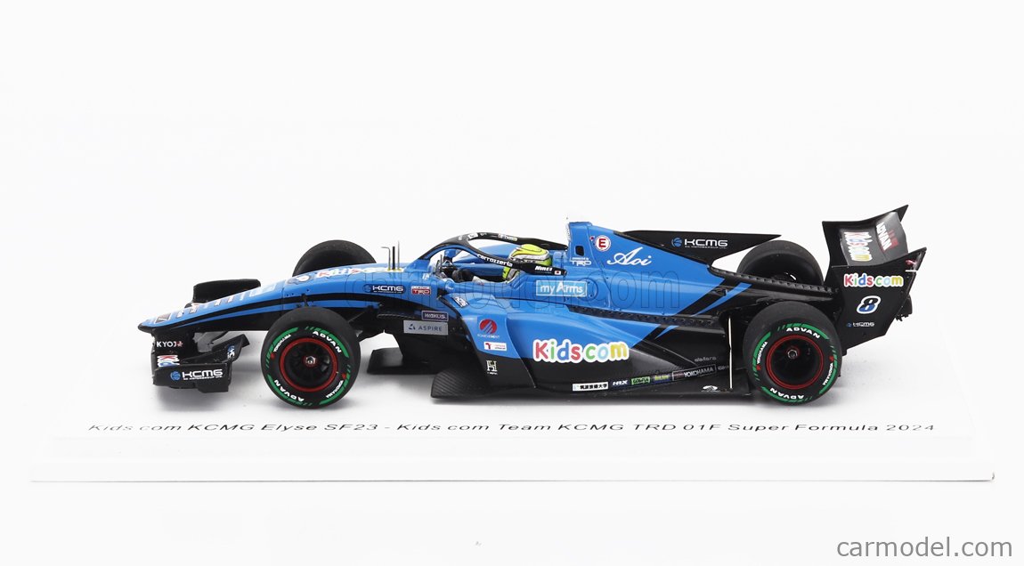 ミニカー Kids com KCMG SF23 2024 14 / スーパーフォーミュラ|1/43スケールスパーク 1/43スケール