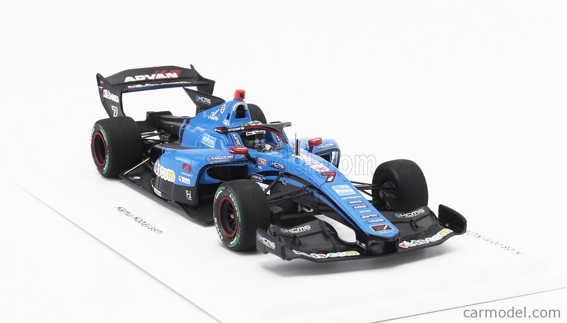 ミニカー Kids com KCMG SF23 2024 SPARK-MODEL SFJ027 Scale 1/43 | DALLARA SF23 TRD 01F TEAM