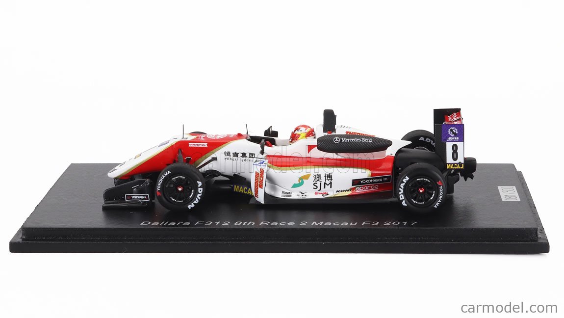 新品 1/43 スパーク ダラーラ F312 2015年 F3 マカオGP優勝車 新品 1/43 スパーク ダラーラ F312 2015年 F3 マカオGP優勝車