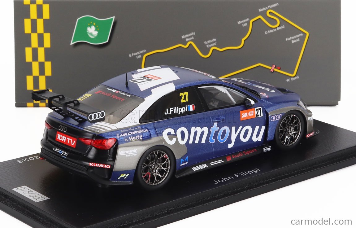 Scalextric Compact Audi RS3 LMS TCR – Voiture Slot 1:43, Finition Réaliste, Cadeau Enfant/adulte