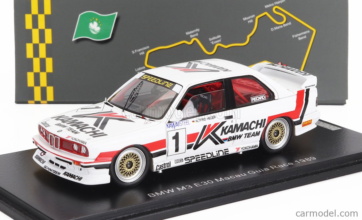 TOKAXI BMW M3 Échelle 1/36 – 1987 – Voiture Miniature Die-cast – Cadeau Enfant Ou Collectionneur (Blanc)
