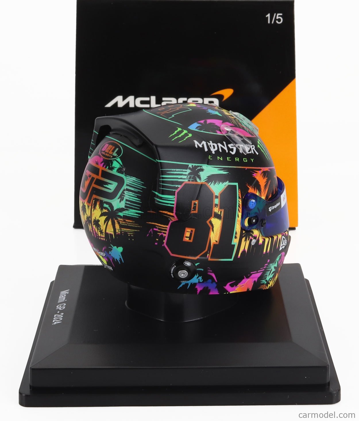 Casque De F1 Bell Helmet Fernando Alonso Aston Martin échelle 1:5 - Modèle Spark-Model, Neuf