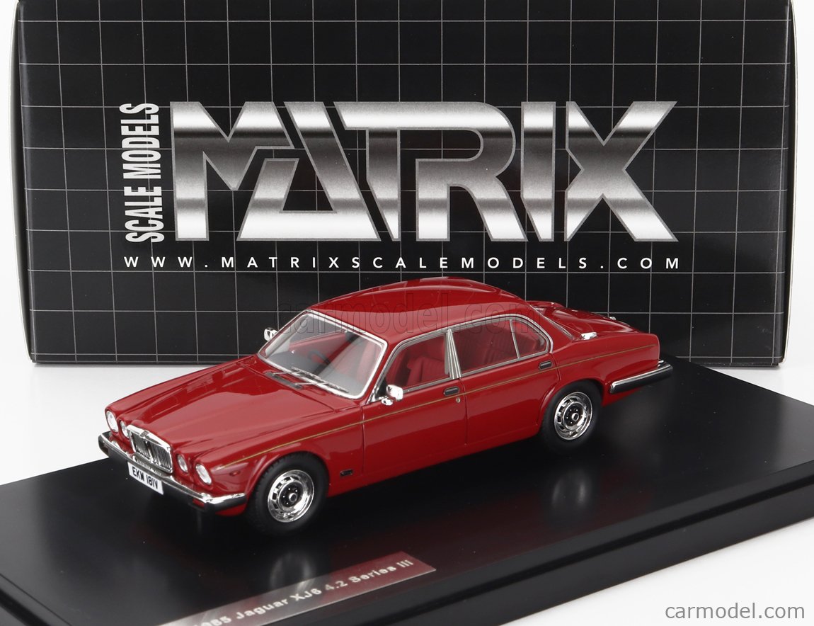 MX41001-283 JAGUAR XJ6 SIII 4.2 Damson Noire - 1979 au 1/43 de Matrix