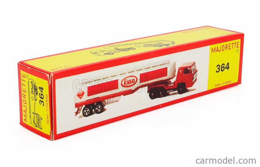 Lot Majorette France - Camion Citerne BERNARD SHELL + Blister Export USA - 2 Pièces