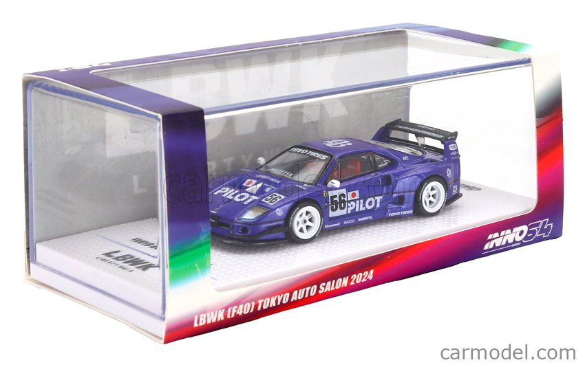 INNO-MODELS IN64-LBWKF40-TAS24 Scale 1/64 | FERRARI F40 LBWK LIBERTY ...