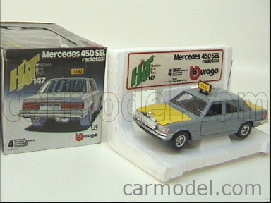 Burago Art. 0122 Mercedes 450 SEL Scala 1:24 Made in Italy