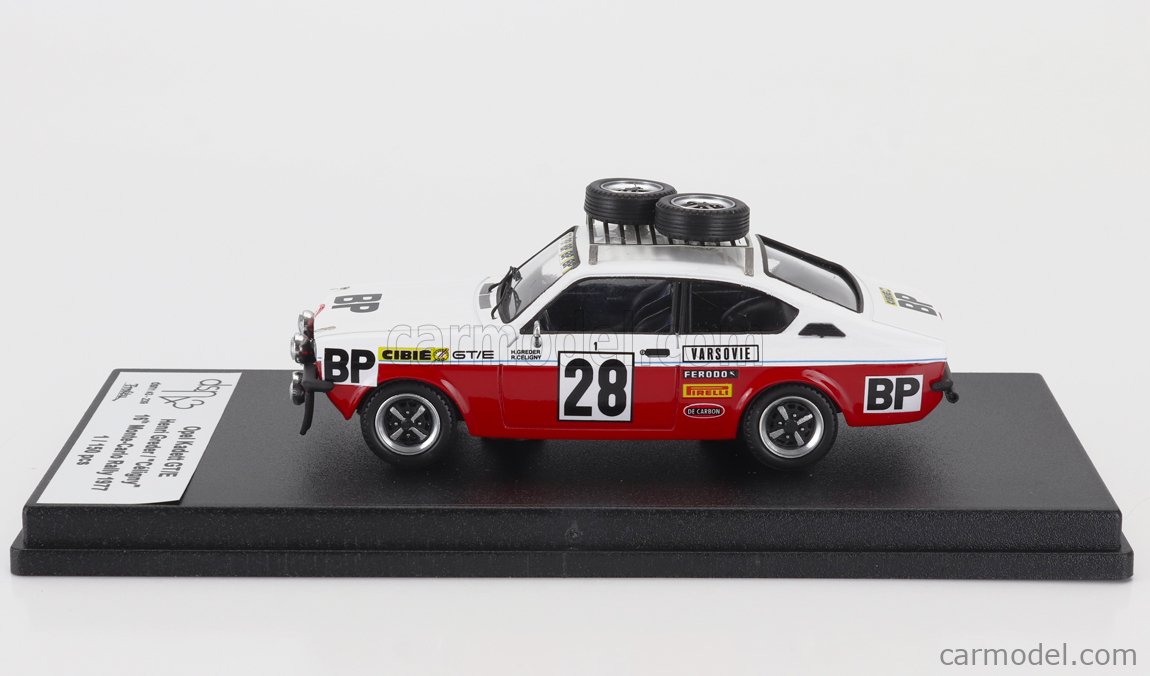 Trofeu DSN28 – Opel Kadett GT/E Irmscher – Hessen 1976 N°7 – 1/43 Résine