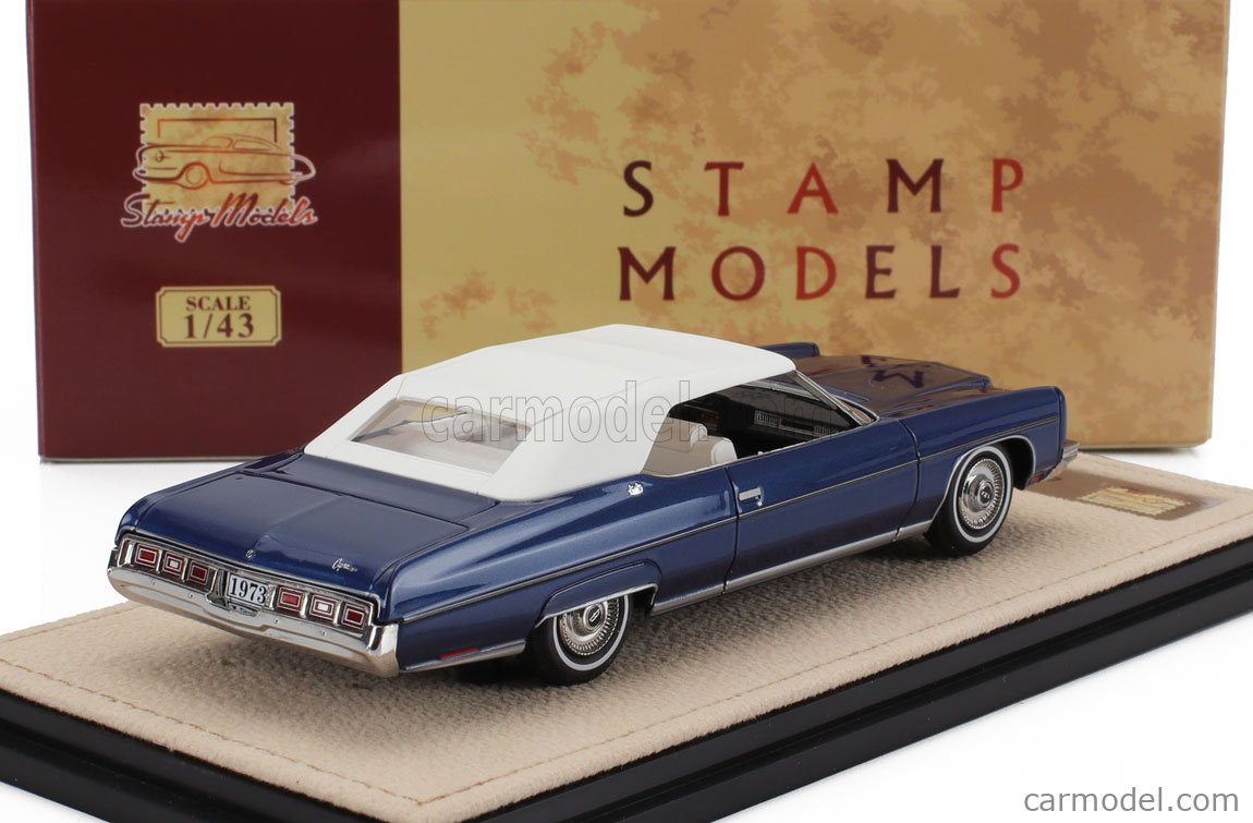 Chevrolet Caprice Convertible 1973 orange (Stamp-Models) 1:43